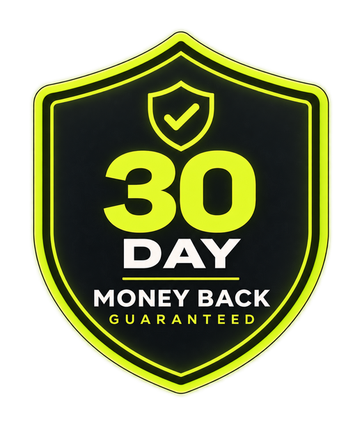 30 day money back guaranteed