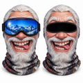 Frostface Denture Dave Hood with and without ski goggles